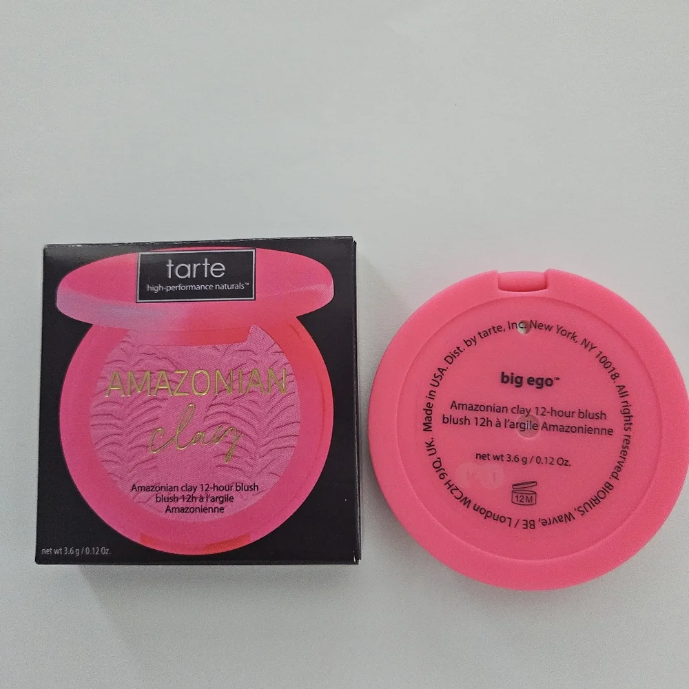 Tarte Amazionian Clay 12 hour Blush Big Ego NWT